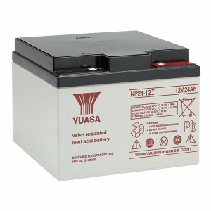 Yuasa NP 12v 24Ah Sealed Lead Acid Battery (NP24-12)