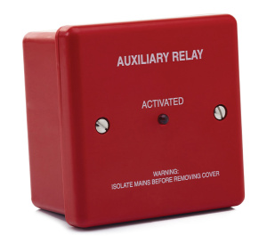 HAES BRF248A-R Boxed Double Pole Auxiliary Fused Relay (Red)