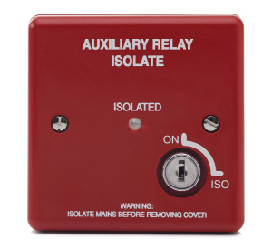 HAES Boxed 8A Relay With Isolate Key Switch (Red) (BRISOL-R)