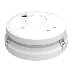 FireAngel SW1-PF-T Mains Powered Optical Smoke Alarm with Push-Fit Base