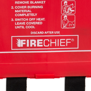 Firechief 1m x 1m Rigid Case Fire Blanket (BPR1/K40)