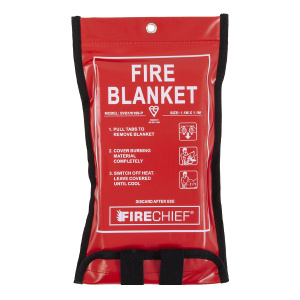 Firechief 1.1m x 1.1m Soft Case Premium Fire Blanket (SVB1/K100-P)