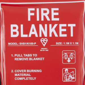 Firechief 1.1m x 1.1m Soft Case Premium Fire Blanket (SVB1/K100-P)